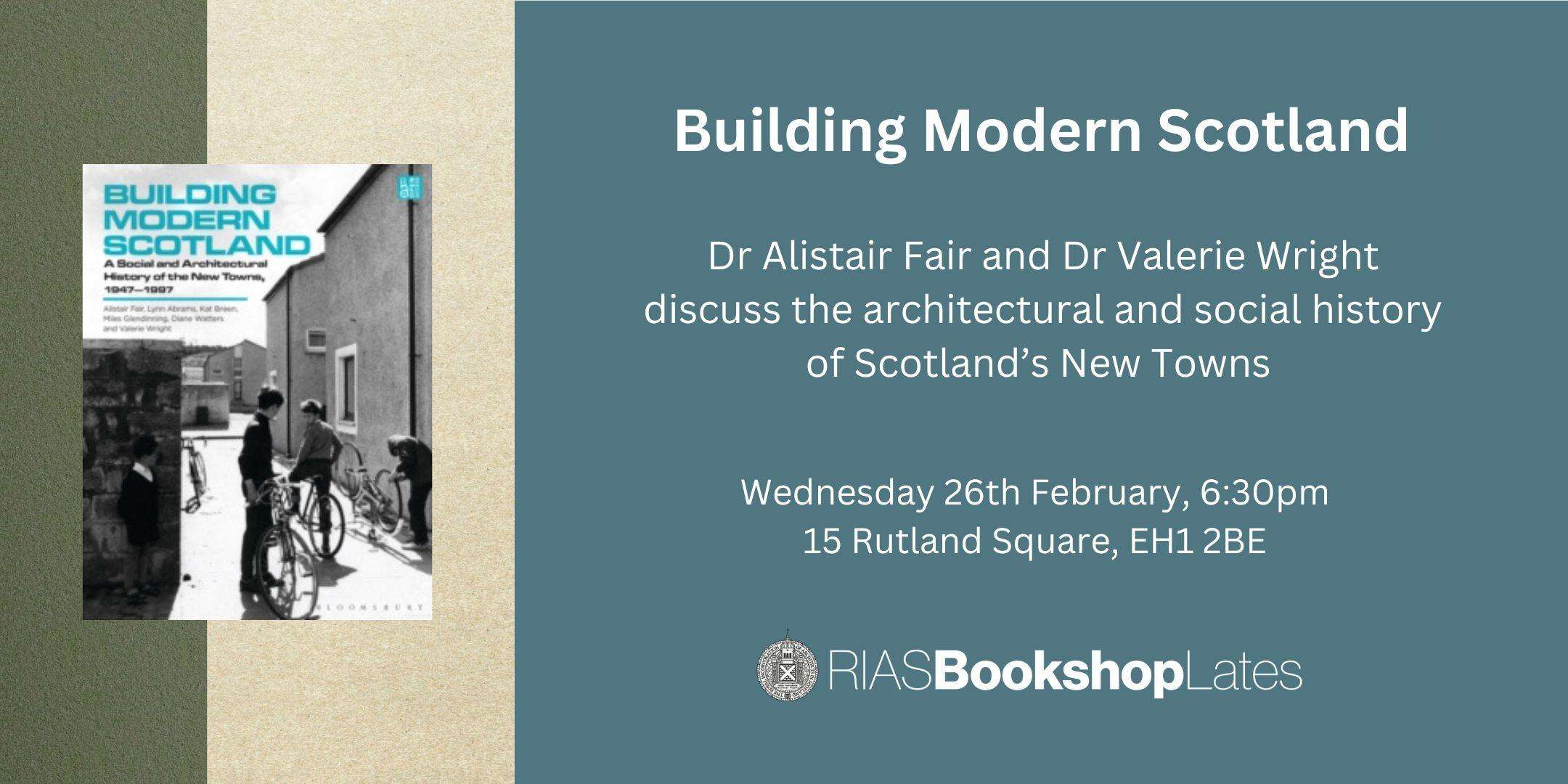 BookshopLATES… Building Modern Scotland