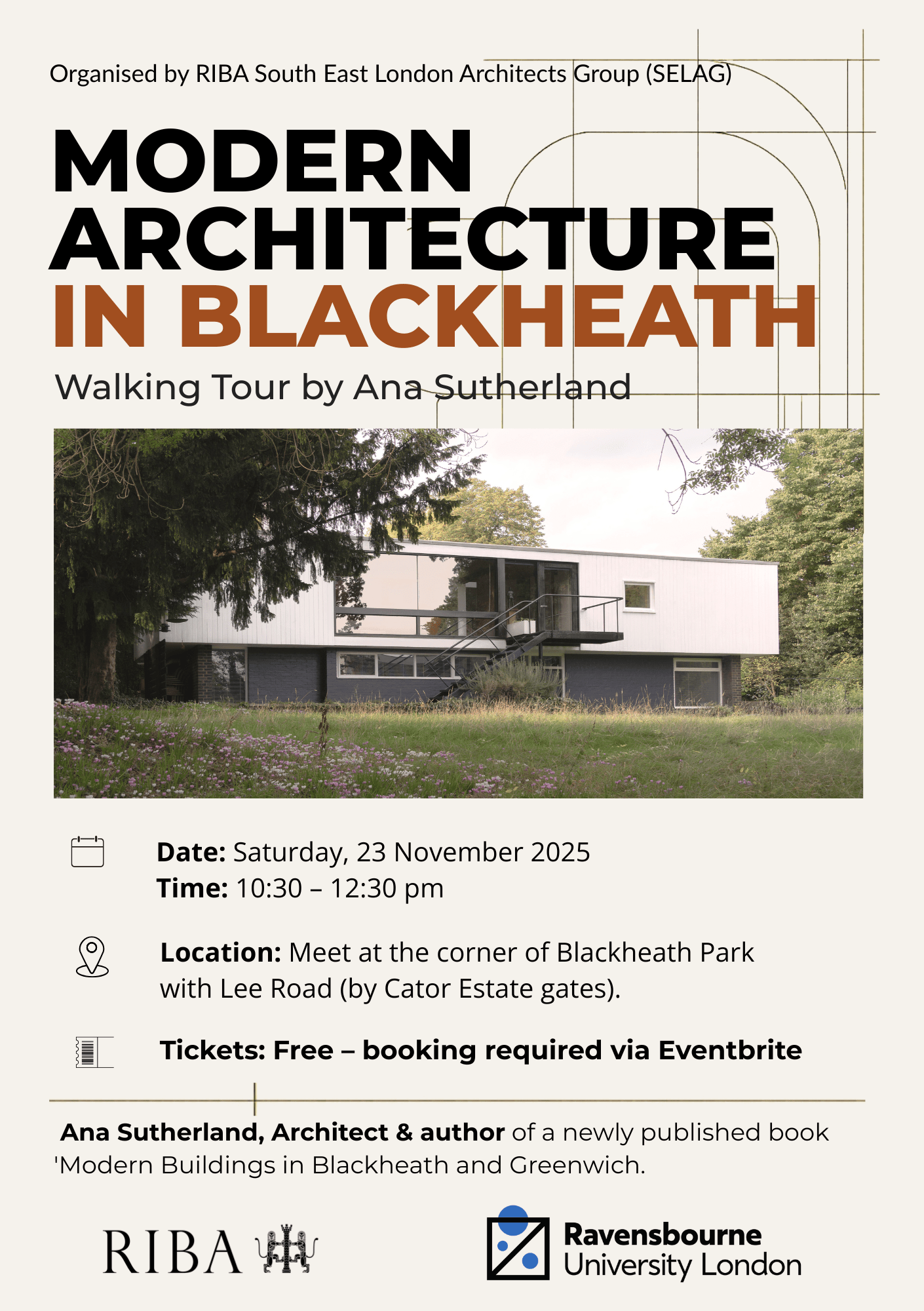 RIBA South East London Blackheath & Greenwich – Walking Tour