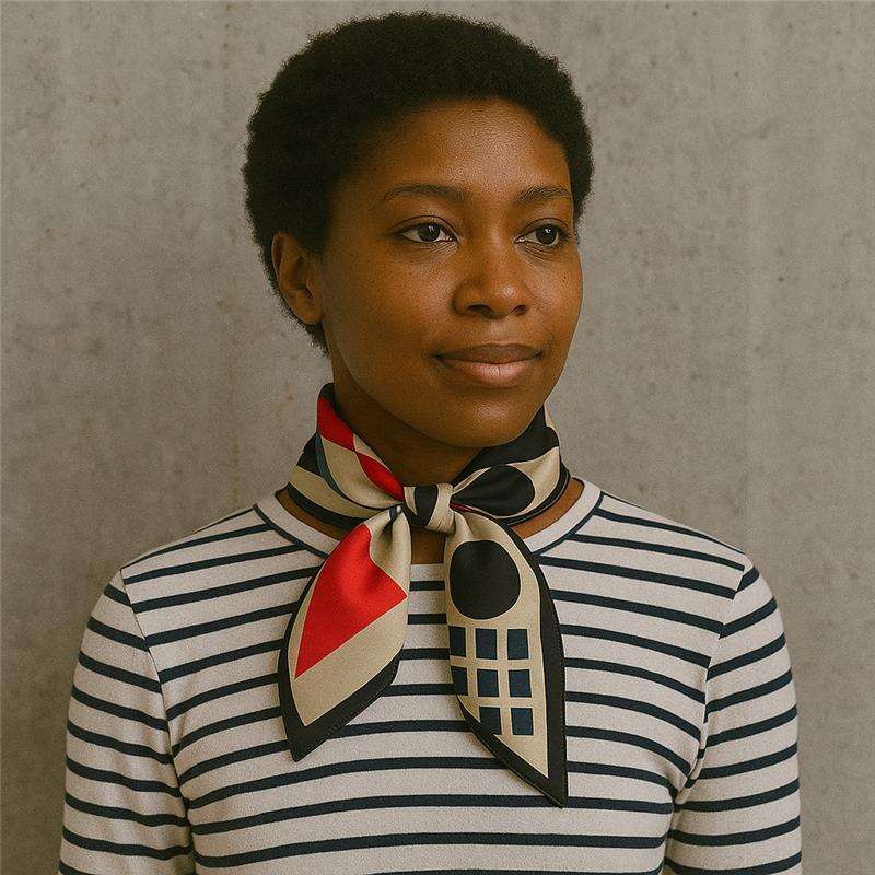 Bauhaus Scarves: Screen Print a Bold Silk or Cotton Scarf