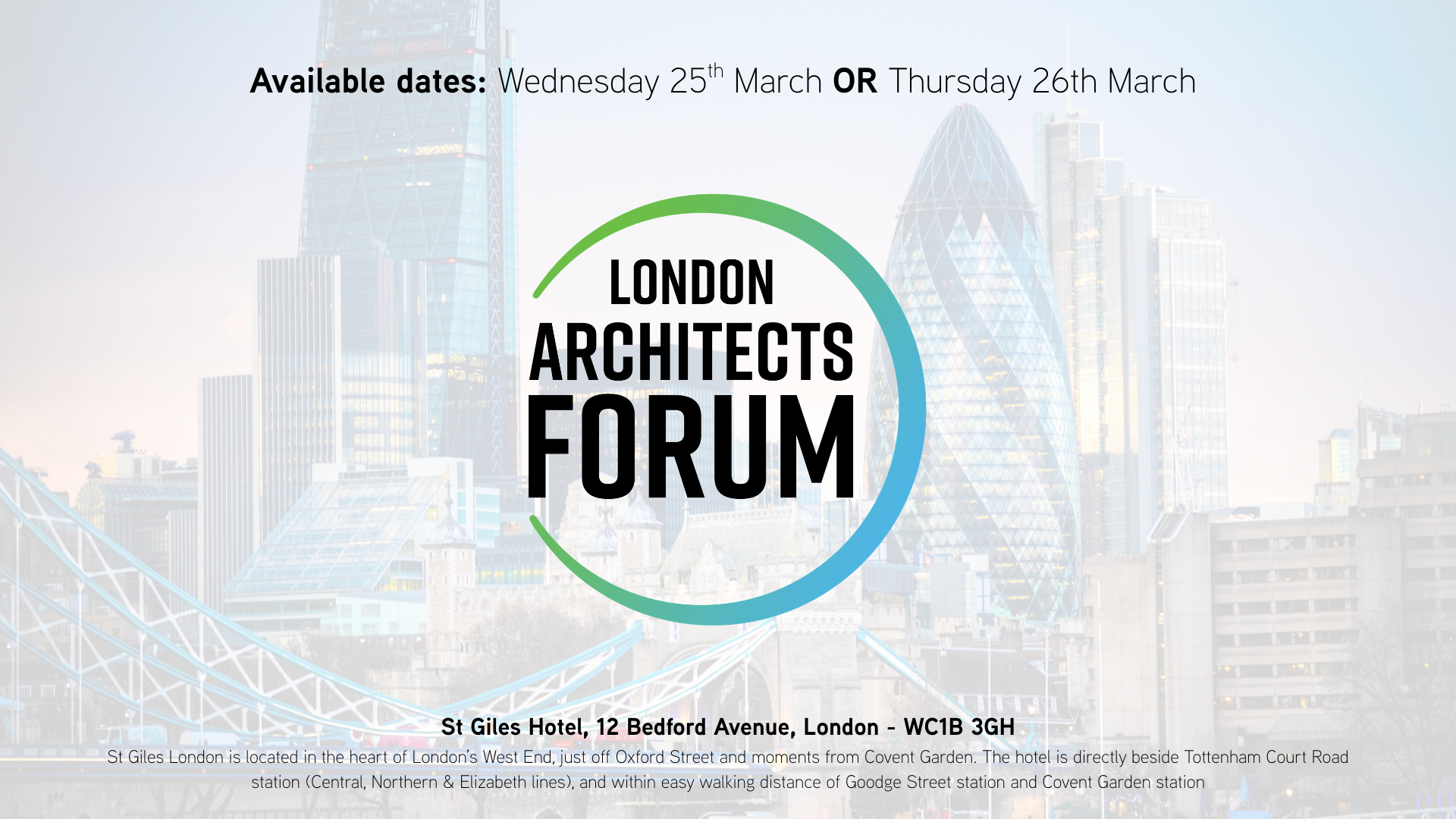 London Architects Forum